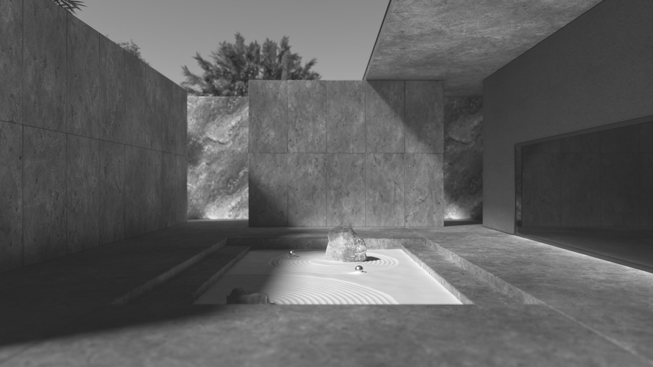 Ambient Interfaces zen garden inspired domestic interface.