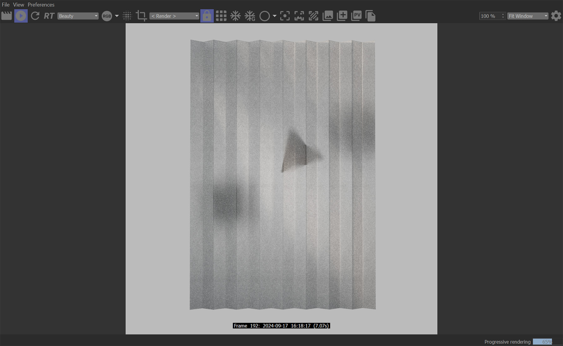 Shadowplay concept study for Paravent OS.